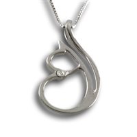 Collana Gemoro Donna in Oro bianco Diamante 0.01 Ct PB1311BIA - PB1311BIA